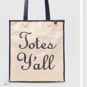 NWT Draper James Totes Y’all bag